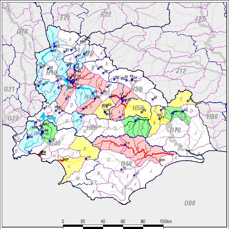 Breede WMA Chemical classification