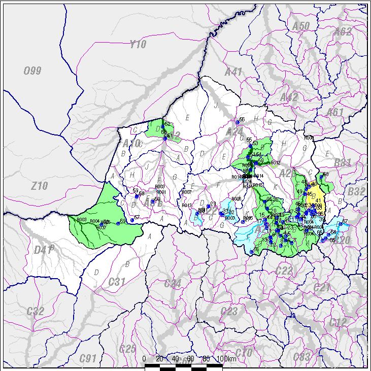 Crocodile (West) and Marico WMA Chemical classification