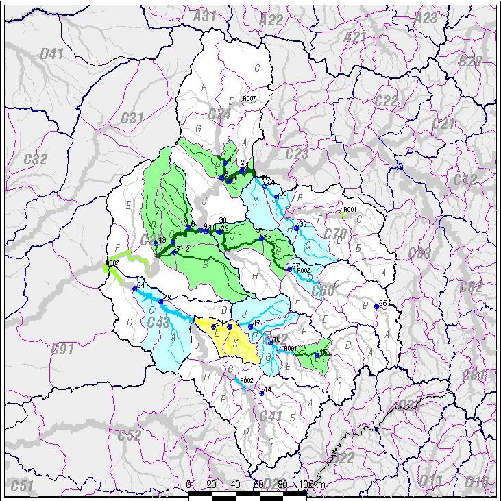 Middle Vaal WMA Chemical classification