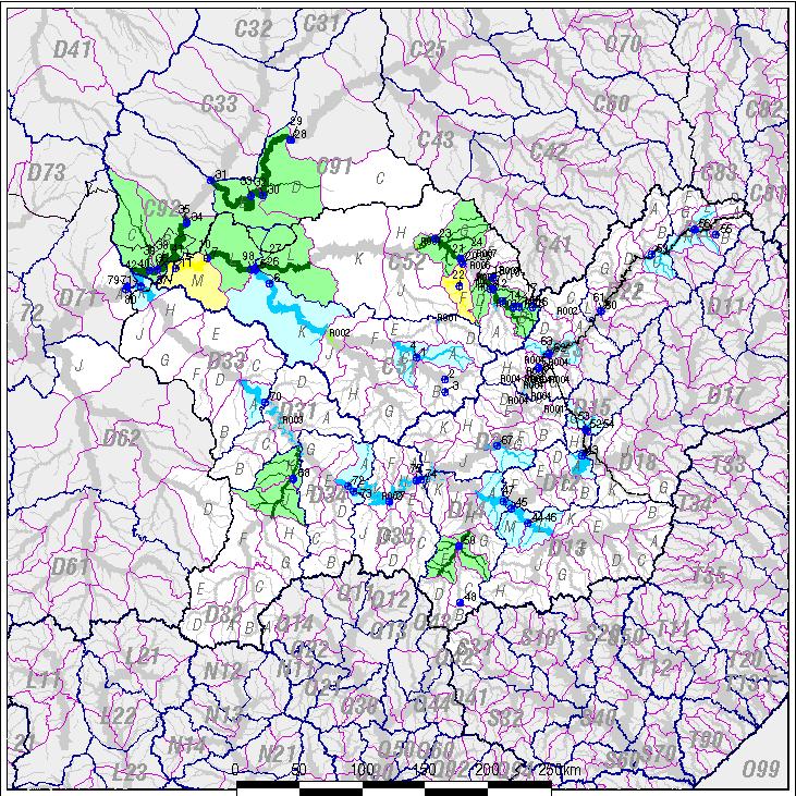 Upper Orange WMA Chemical classification